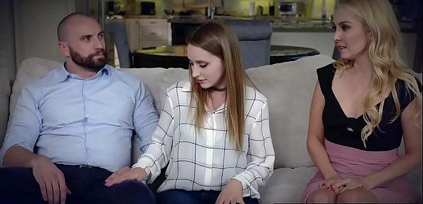  Foster daughter helps dad to fuck mom